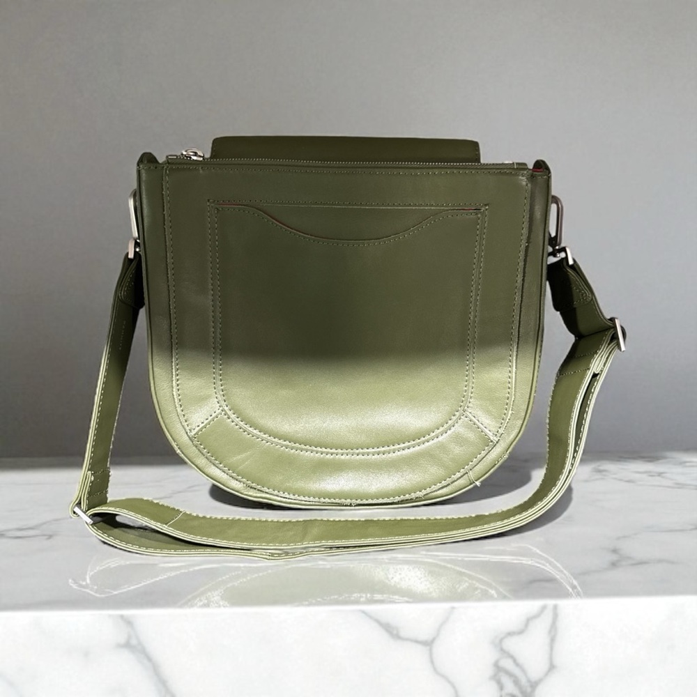 Hammitt Kayce large saddle bad Landscape Green - Picture 3 of 10